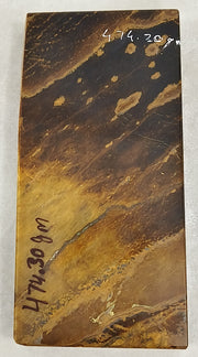474.20/GM NATURAL TIGER EYE BRICK