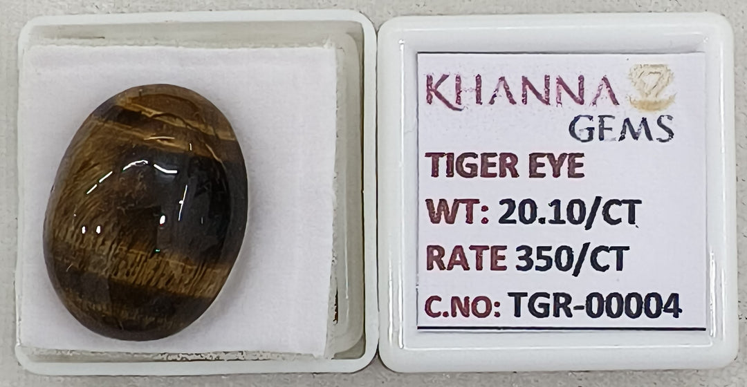 20.1/CT Tiger Eye with Govt. Lab Certificate-TGR00004