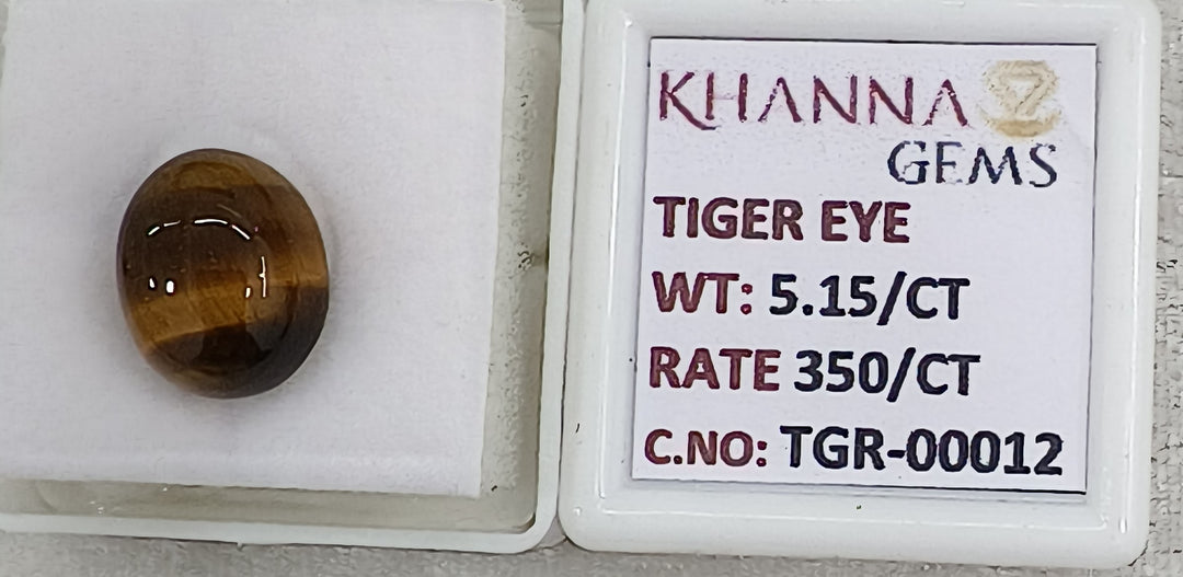 5.15/CT Tiger Eye with Govt. Lab Certificate-TGR00012