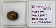 5.85/CT Tiger Eye with Govt. Lab Certificate-TGR00014