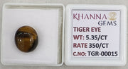 5.35/CT Tiger Eye with Govt. Lab Certificate-TGR00015