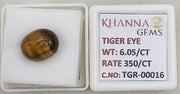 6.06/CT Tiger Eye with Govt. Lab Certificate-TGR00016