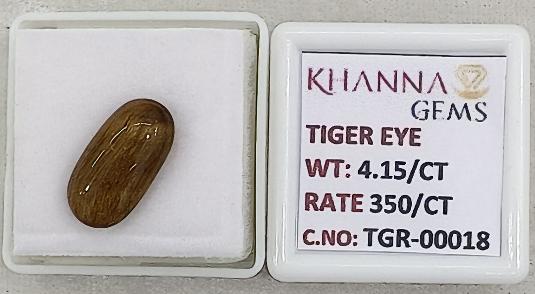 4.15/CT Tiger Eye with Govt. Lab Certificate-TG00018