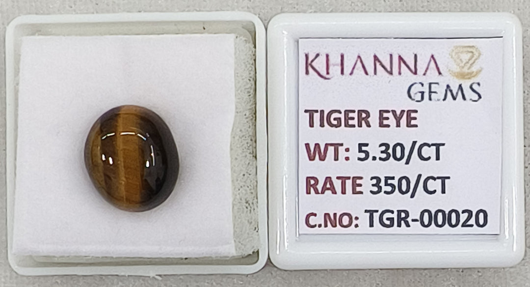 5.3/CT Tiger Eye with Govt. Lab Certificate-TGR00020