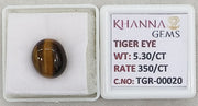 5.3/CT Tiger Eye with Govt. Lab Certificate-TGR00020