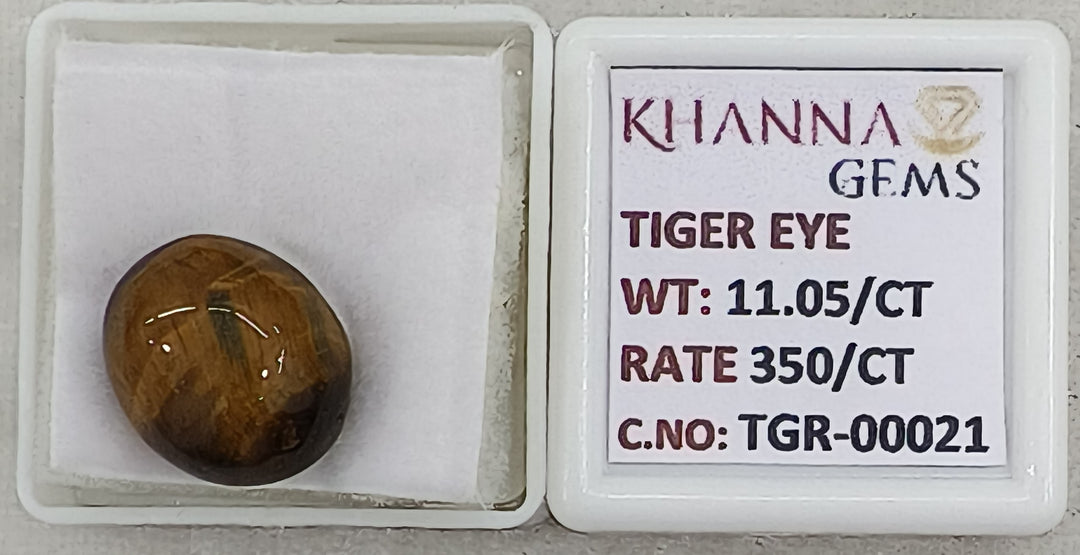 11.05/CT Tiger Eye with Govt. Lab Certificate-TGR00021