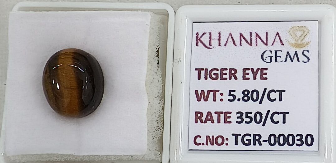 5.8/CT Tiger Eye with Govt. Lab Certificate-TGR00030