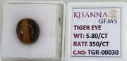 5.8/CT Tiger Eye with Govt. Lab Certificate-TGR00030