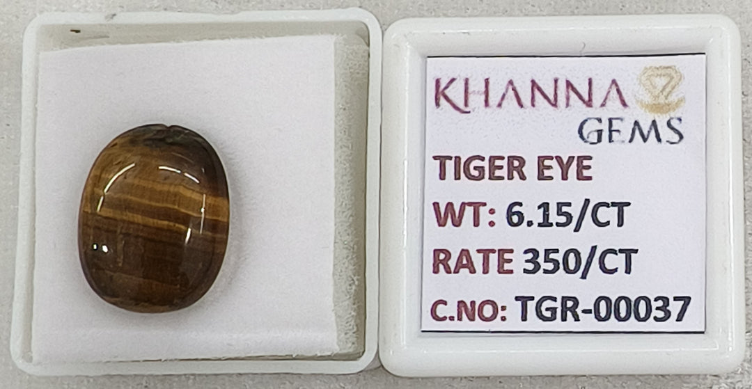 6.15/CT Tiger Eye with Govt. Lab Certificate-TGR00037