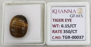 6.15/CT Tiger Eye with Govt. Lab Certificate-TGR00037