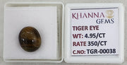 4.95/CT Tiger Eye with Govt. Lab Certificate-TGR00038