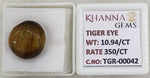 Load image into Gallery viewer, 10.94/CT Tiger Eye with Govt. Lab Certificate-TGR00042