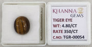 4.8/CT Tiger Eye with Govt. Lab Certificate-TGR00054
