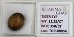 Load image into Gallery viewer, 11.25/CT Tiger Eye with Govt. Lab Certificate-TGR00056