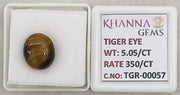 5.05/CT Tiger Eye with Govt. Lab Certificate-TGR00057
