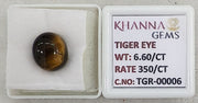 6.6/CT Tiger Eye with Govt. Lab Certificate-TGR00006