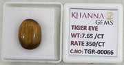 7.65/CT Tiger Eye with Govt. Lab Certificate-TGR00066
