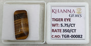 5.75/CT Tiger Eye with Govt. Lab Certificate-TGR00082