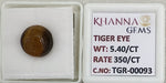 Load image into Gallery viewer, 5.4/CT Tiger Eye with Govt. Lab Certificate-TGR00093