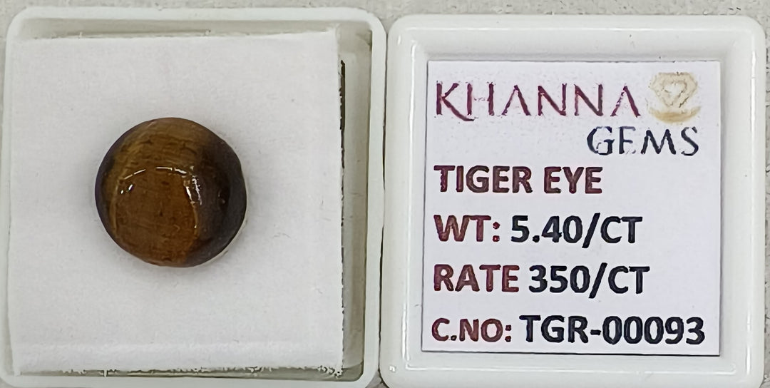 5.4/CT Tiger Eye with Govt. Lab Certificate-TGR00093