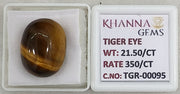 21.5/CT Tiger Eye with Govt. Lab Certificate-TGR00095