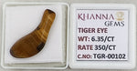 Load image into Gallery viewer, 6.35/CT Tiger Eye with Govt. Lab Certificate-TGR00102