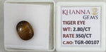 Load image into Gallery viewer, 2.8/CT Tiger Eye with Govt. Lab Certificate-TGR00107