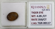 4.05/CT Tiger Eye with Govt. Lab Certificate-TGR00117