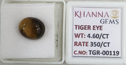 4.6/CT Tiger Eye with Govt. Lab Certificate-TGR00119