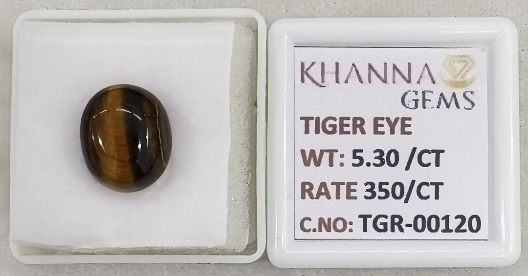 5.3/CT Tiger Eye with Govt. Lab Certificate-TGR00120