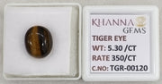5.3/CT Tiger Eye with Govt. Lab Certificate-TGR00120
