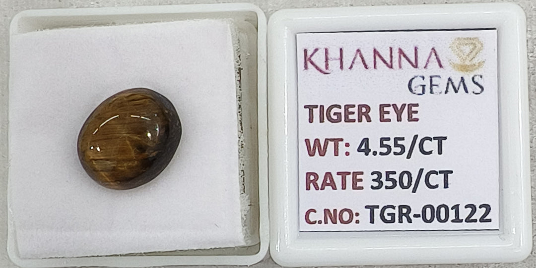 4.55/CT Tiger Eye with Govt. Lab Certificate-TGR00122