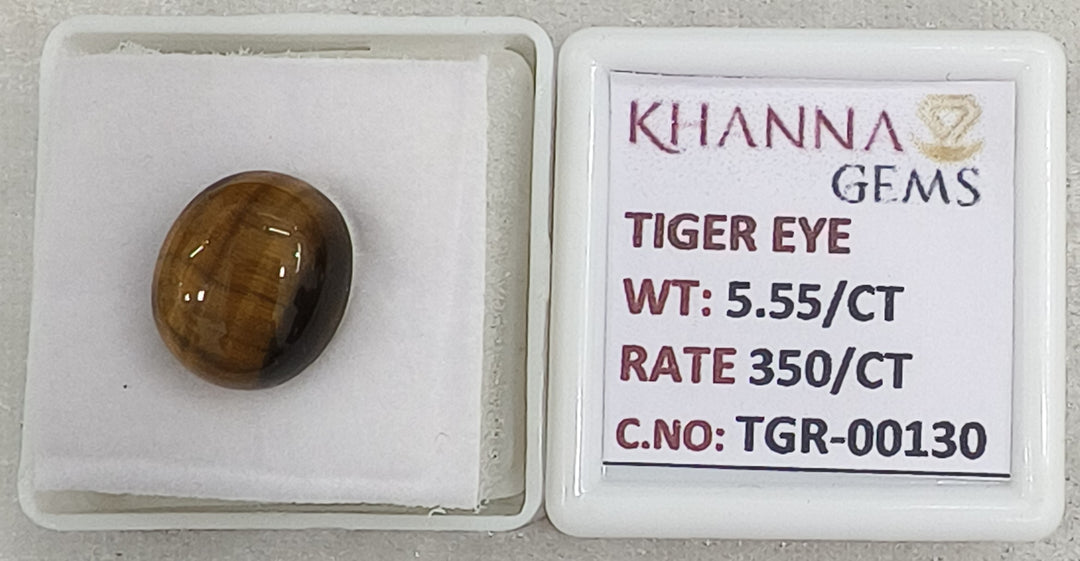 5.55/CT Tiger Eye with Govt. Lab Certificate-TGR00130