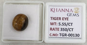 5.55/CT Tiger Eye with Govt. Lab Certificate-TGR00130