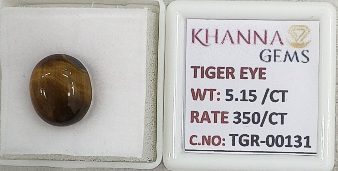 5.15/CT Tiger Eye with Govt. Lab Certificate-TGR00131