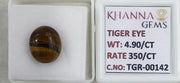 4.9/CT Tiger Eye with Govt. Lab Certificate-TGR00142