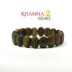 Load image into Gallery viewer, Natural Tiger Eye Bracelet (Flat Beads)