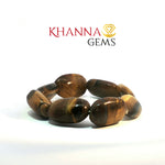 Load image into Gallery viewer, Natural Tiger Eye Bracelet (Oval  Beads)