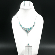 40.78/GM TURQUOISE ZIRCON GEMSTONE - ZIR 00243