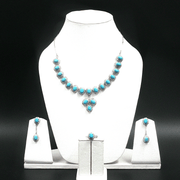 40.78/GM TURQUOISE ZIRCON GEMSTONE - ZIR 00243