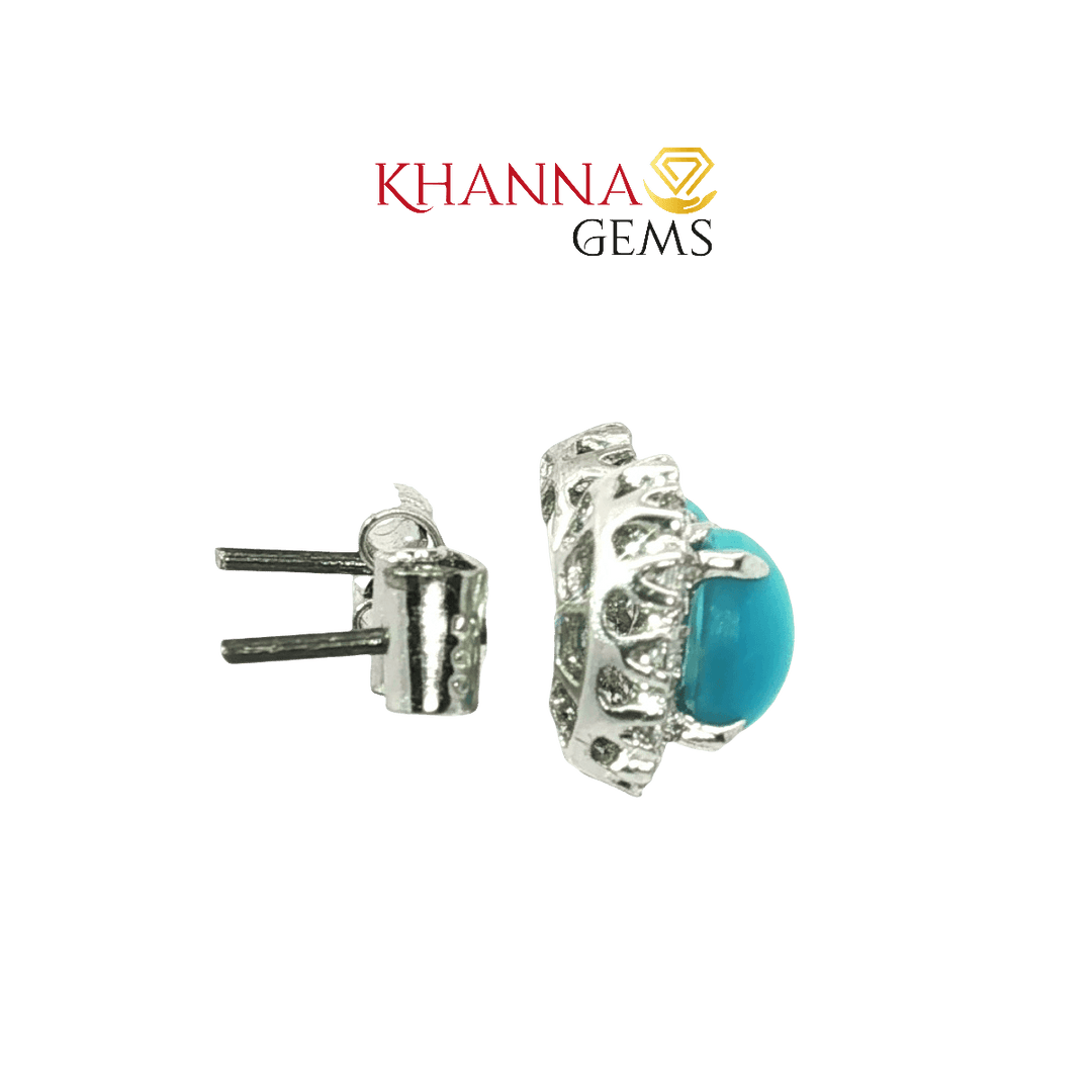 4.70/GM Royal Turquoise Earrings - G0059