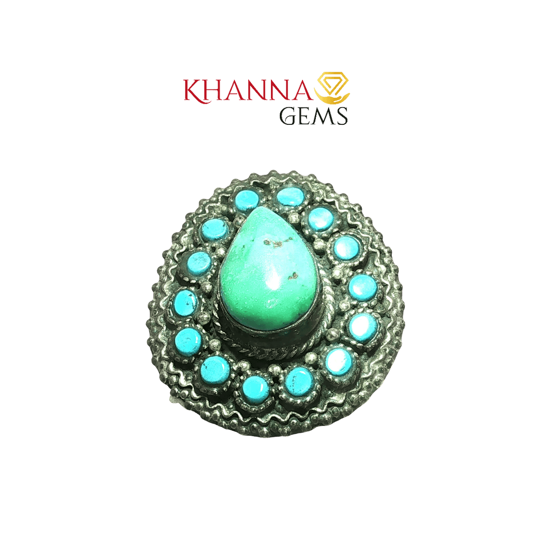 16.30/GM  TURQUOISE RING Earrings - G00673