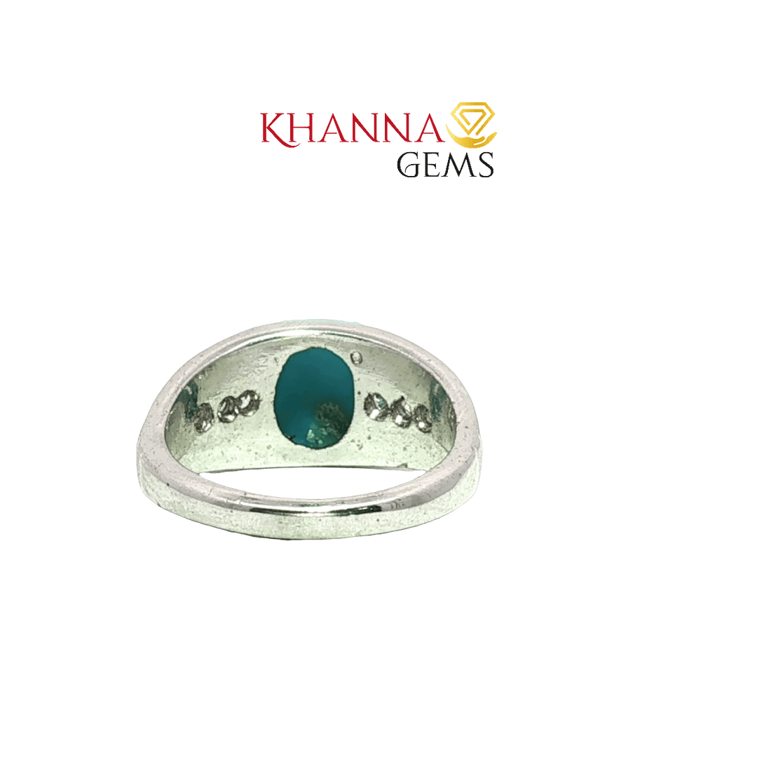 4.80/GM  TURQUOISE ZIRCON RING Earrings - G00297
