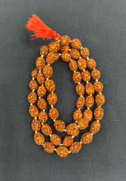 THREE MUKHI RUDRAKSHA MALA - KG01