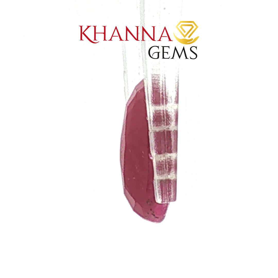 3.10/CT Natural  Ruby with Govt. Lab Certificate -3588D12471