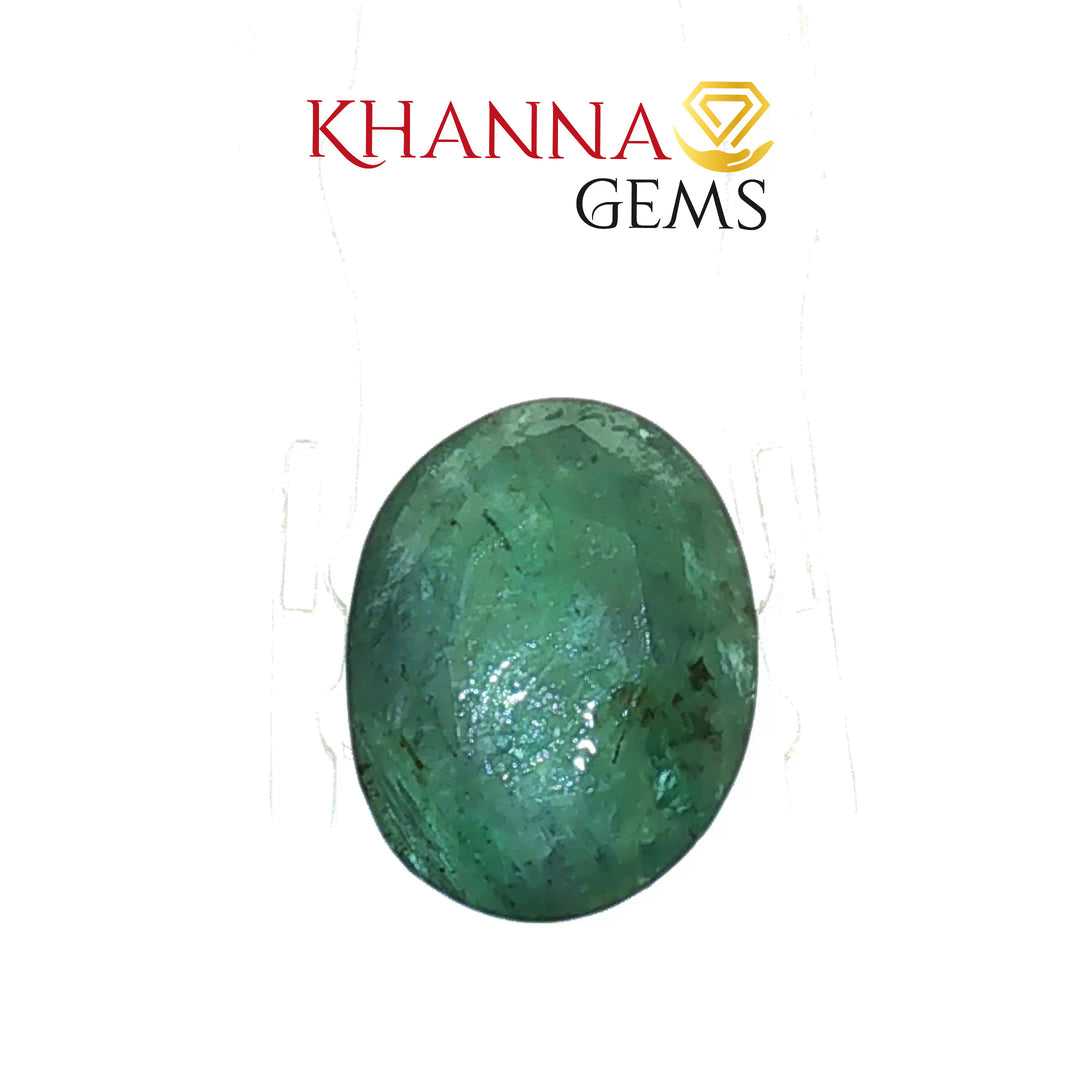 4.86/CT Natural Panna Stone with Govt. Lab Certificate-4551