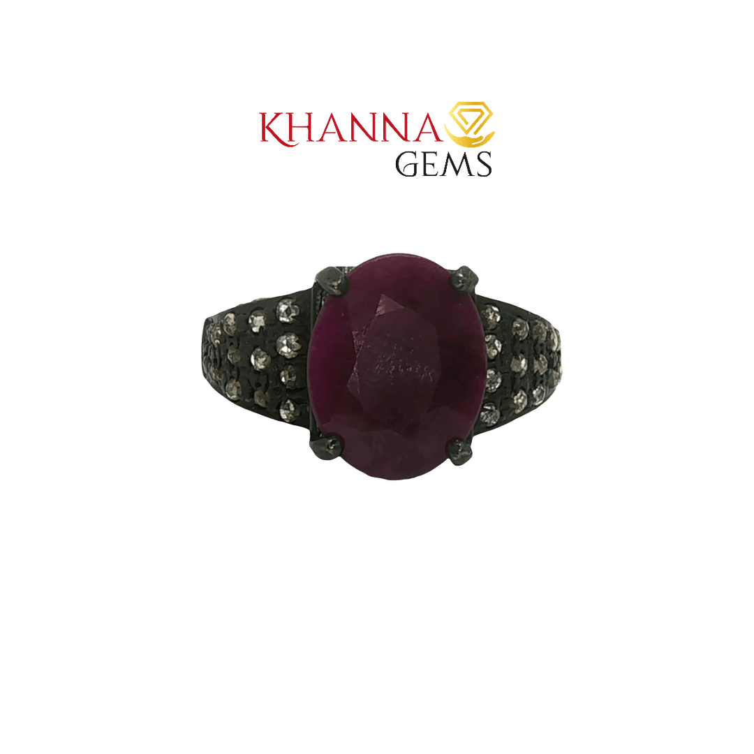 Natural Ruby Ring – VJ0022