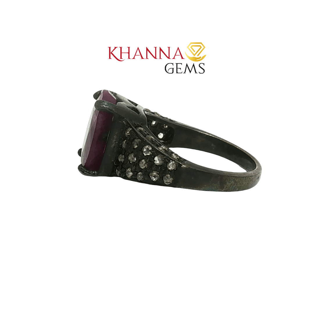 Natural Ruby Ring – VJ0022