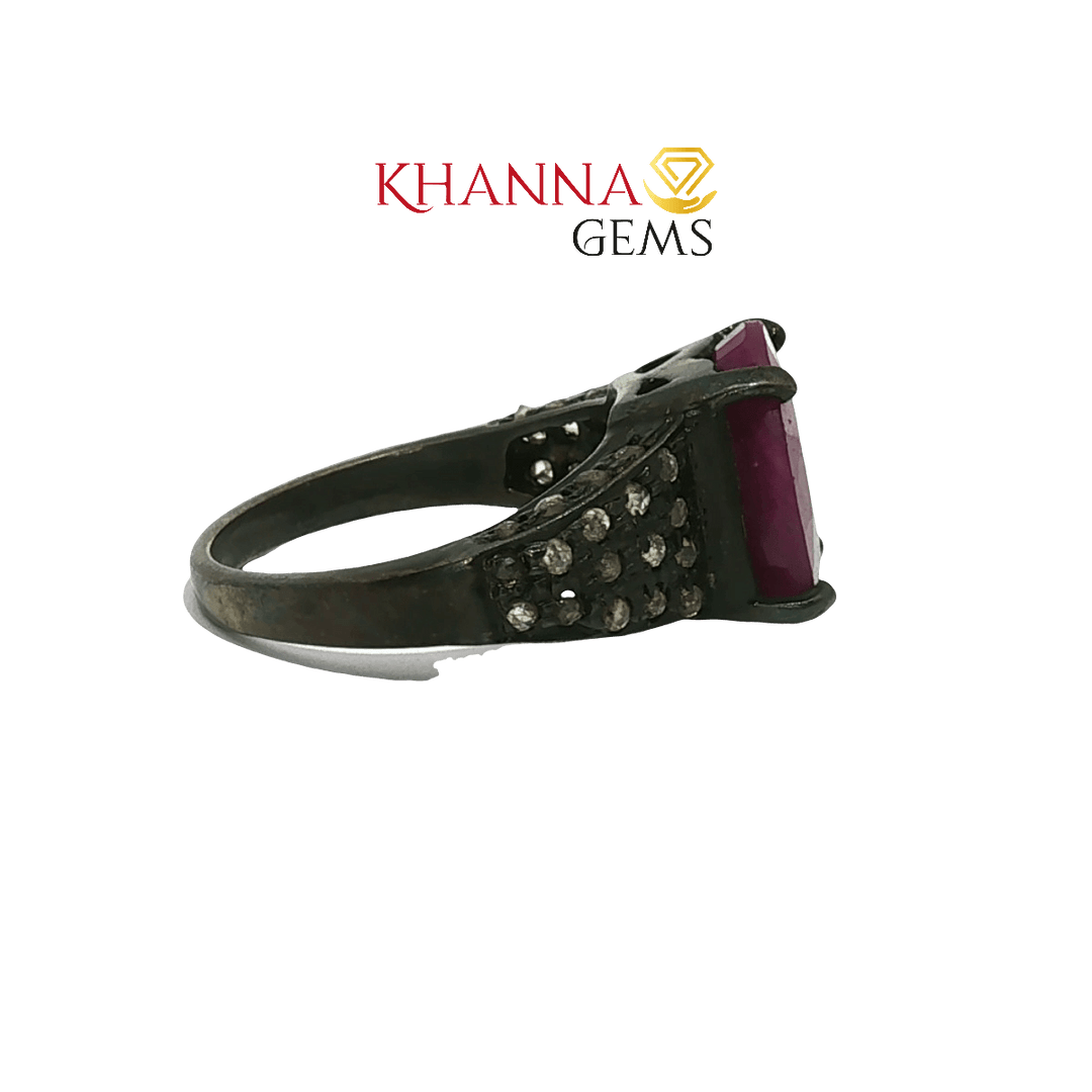 Natural Ruby Ring – VJ0022