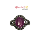 Load image into Gallery viewer, Natural Ruby Ring – VJ0030